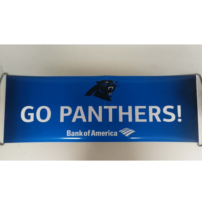 Tự chọn the Logo Hand Held Roller Banner- Panther 24x6CM